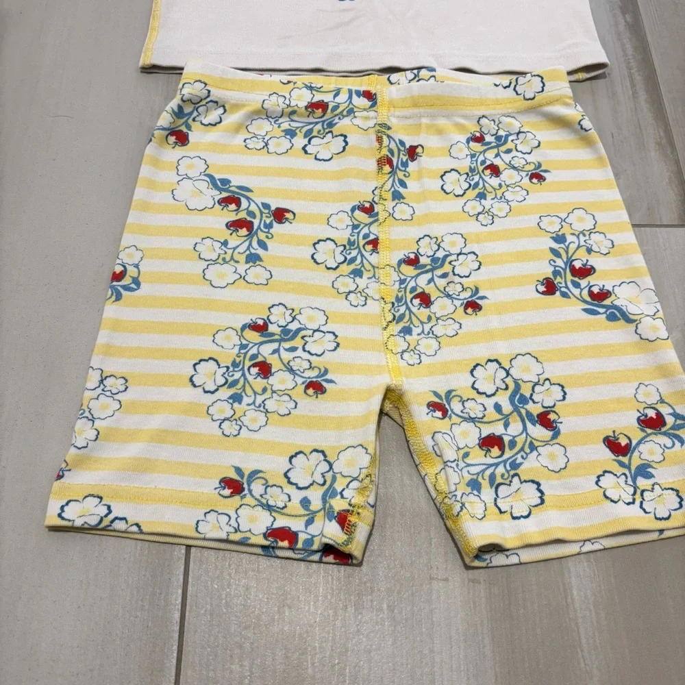 Hanna Andersson Organic Cotton Disney Snow White Pajamas Sz 8